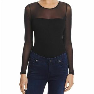 French Connection Allie Mesh Bodysuit